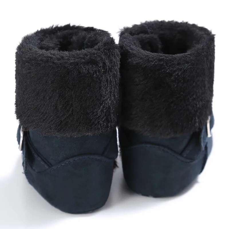 1 пара Супер теплая детская мягкая подошва зимние сапоги для маленьких мальчиков девочек зимняя обувь детская обувь