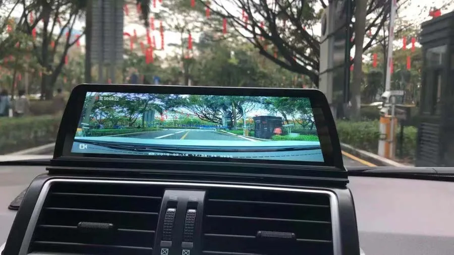 QUIDUX 1" 4G 4 камеры автомобильный регистраторы ADAS Android Видеорегистраторы для автомобилей Видео Регистраторы 1080 P зеркало заднего вида с gps навигации wi-fi Dashcam