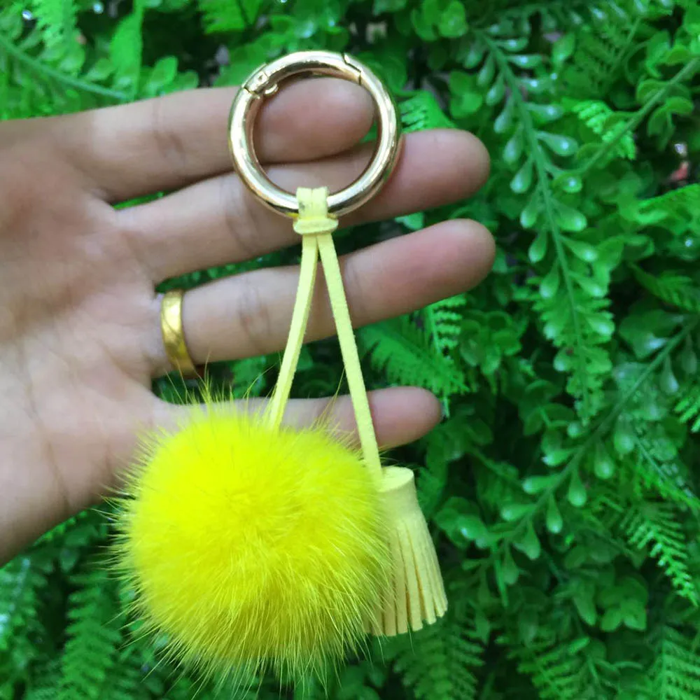 mink fur pompom tassle 9