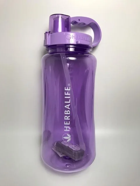 Herbalife 24 Fit 2000 мл/64 унции шейкер для воды тритан Herbalife питание BPA-FREE - Цвет: Purple