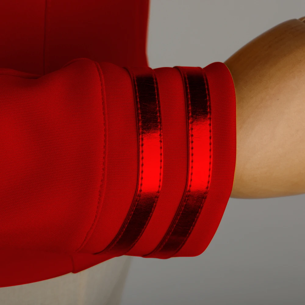 New Star Trek Discovery Season 2 Costume Female Top Starfleet Commander Uniform with Badge Woman Costumes Adult Cosplay Costume (1)