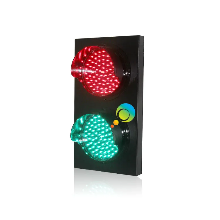 Carcaça de Alumínio Lotes de Estacionamento Sinal de Trânsito Polegada Vermelho Verde Bola Cheia Levou Luz 200mm – 8