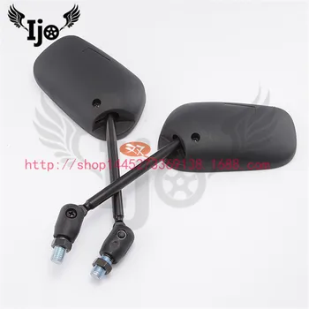 

motorbike rearview mirror unviersal classic black Dirtbike retroviseur moto side mirror scooter accessories rearview mirror