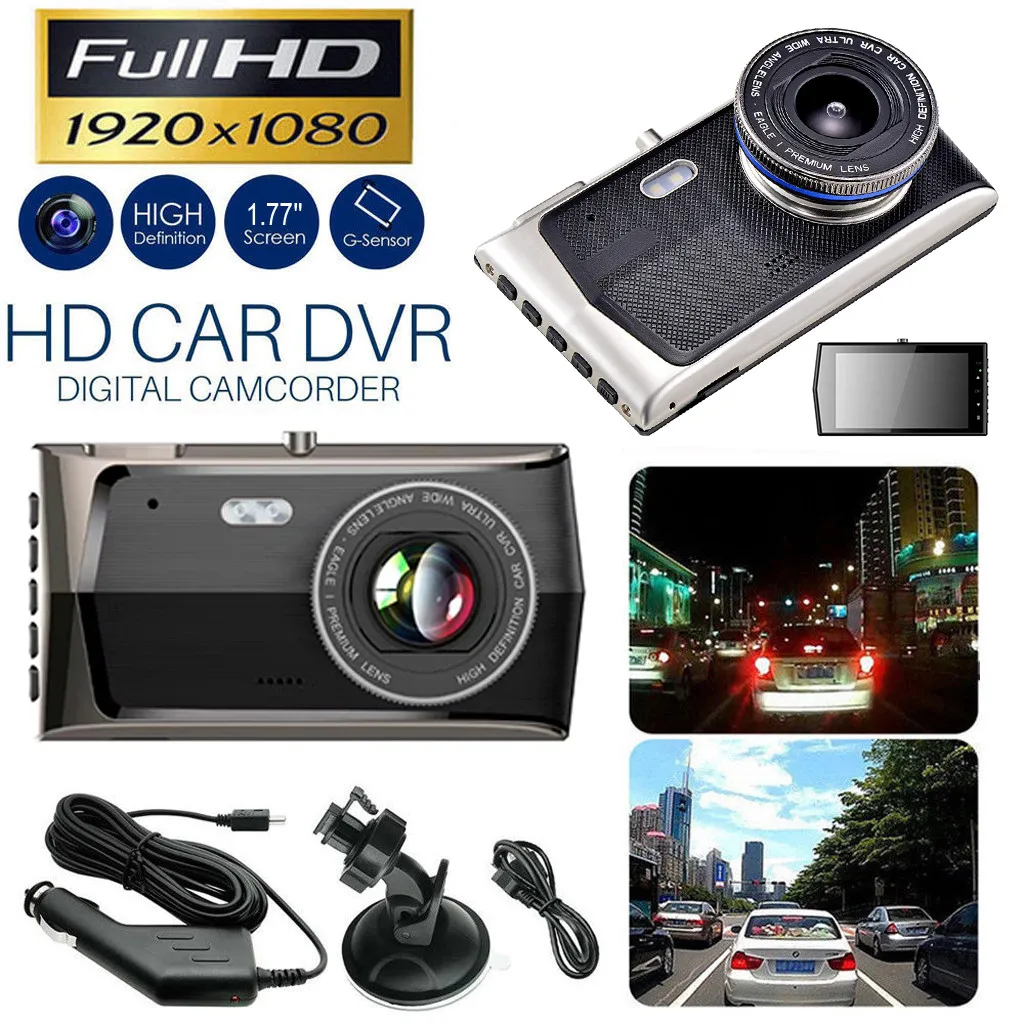 3.0/"1080P Night Vision HD G-sensor Car DVR Vehicle Camera Video Recorder DashCam
