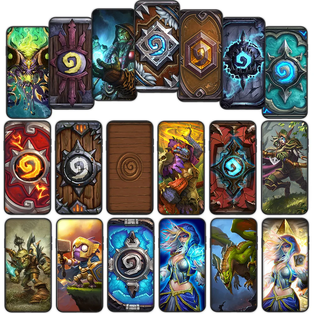 

Hearthstone Soft Cover Case for Xiaomi Mi6 Mi9 Mi8 Lite SE A1 A2 Lite Pocophone F1 MAX 3