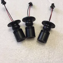 10 шт./партия Мини светодиодная лампа для шкафа 3 Вт высокомощная светодиодная Белая теплая белая лампа 220 В для внутреннего освещения