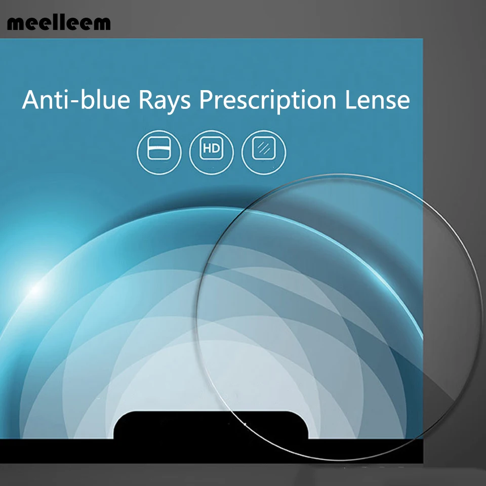 

1.56 1.61 1.67 Index Lense Anti-blue Light Reading Glasses With Prescription Lense Women Men Optical Prescription Eyewear
