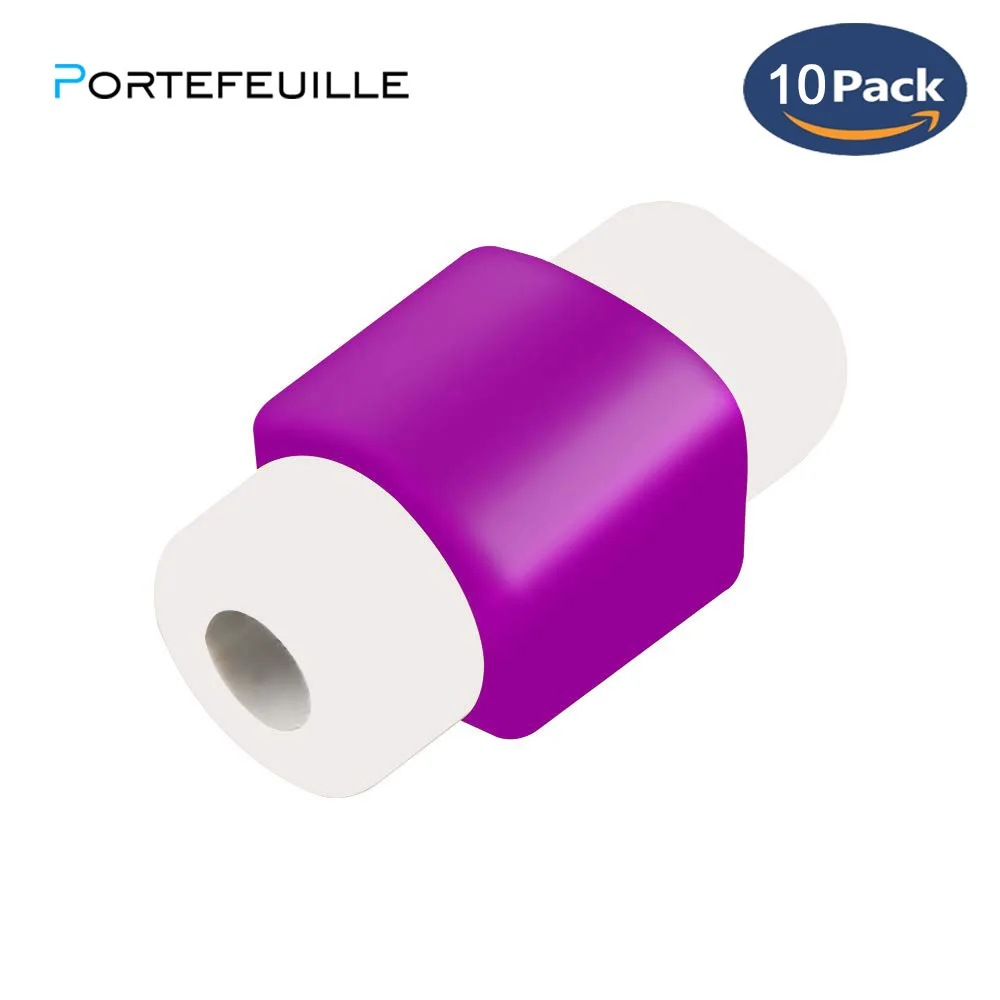 PORTEFEUILLE 10 шт. защитный шнур чехол для телефона зарядный кабель протектор iphone HUAWEI