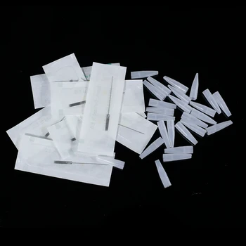 

200pcs Disposable Sterilized Professional Tattoo Needles 1R 5R 5F 7F For Tattoo Eyebrow Pen Machine Permanent Makeup machines