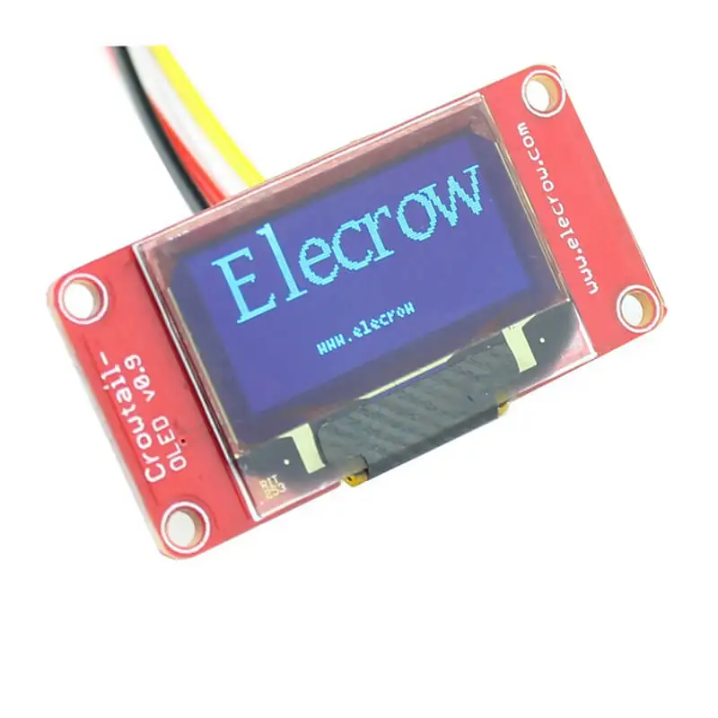 Elecrow OLED Дисплей модуль 128x64 точечный матричный OLED I2C 128x64 DIY Kit с 4 Pin кабель