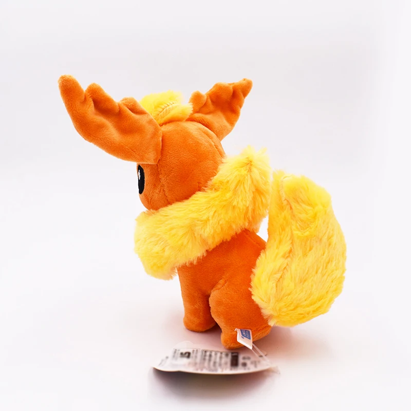 Новинка Flareon в сидячей позе плюшевая кукла аниме фигурка плюшевая Brinquedos детские игрушки подарок Juguetes 18-21 см детская игрушка