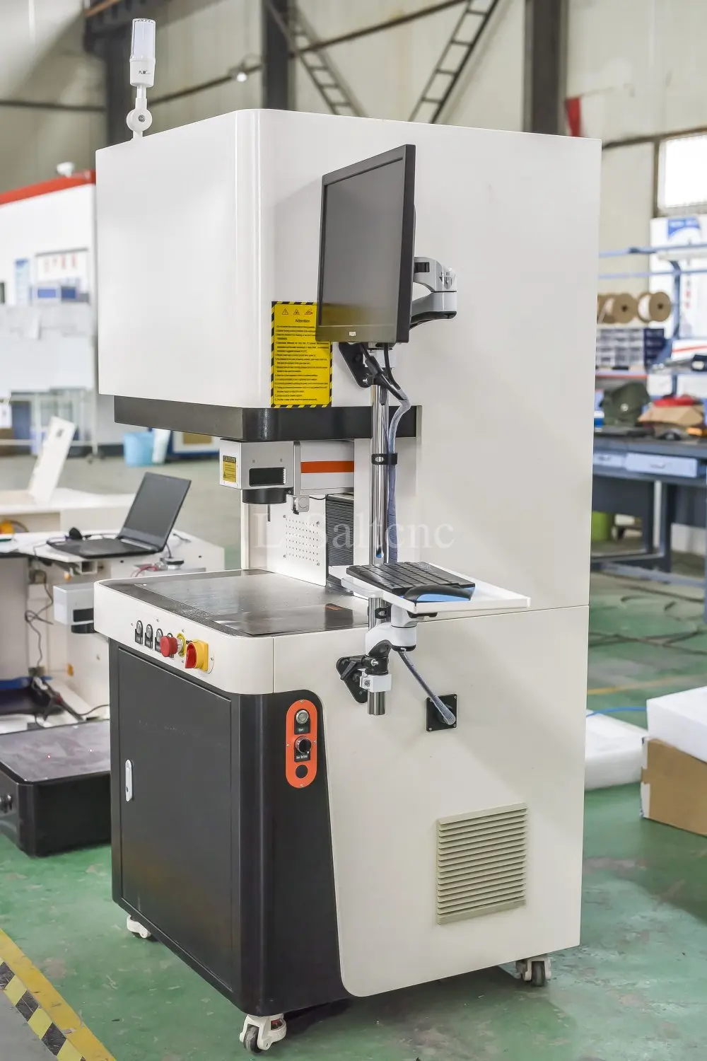  laser printing machine Mobile marking laser machine 3d fiber laser metal engraving machines 20w 30w