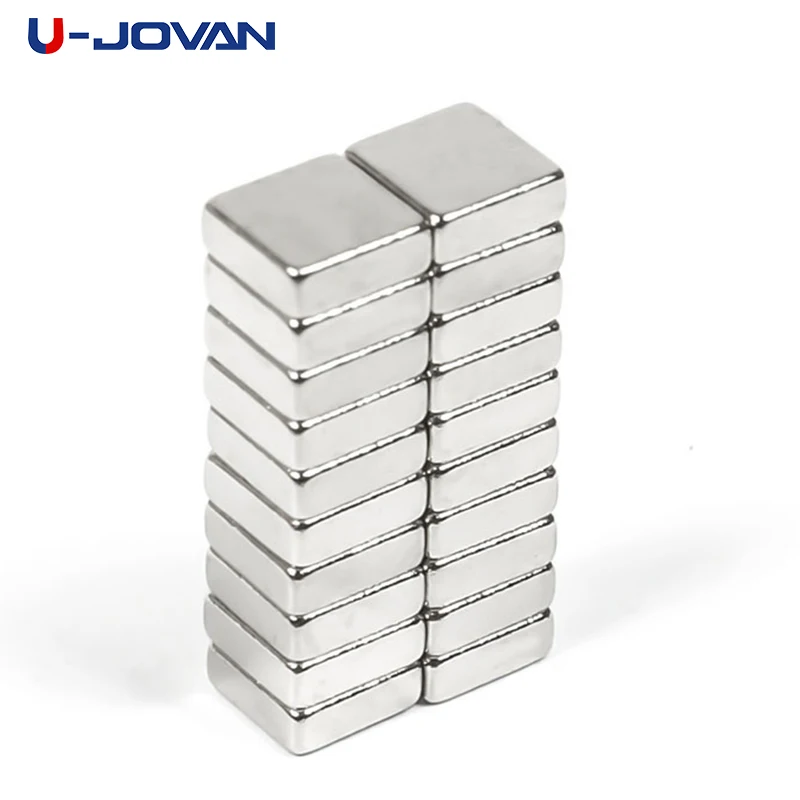 

U-JOVAN 20pcs 5 x 5 x 2 mm Super Strong Block 5*5*2 Neodymium Powerful Magnets Rare Earth N35