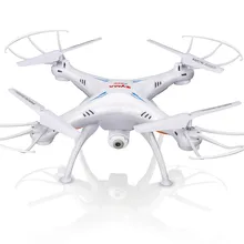 Syma X5SW Дрон с Wi-Fi камерой передача в реальном времени FPV Квадрокоптер 2.0MP hd-камера Дрон 2,4G 4CH RC вертолет-белый