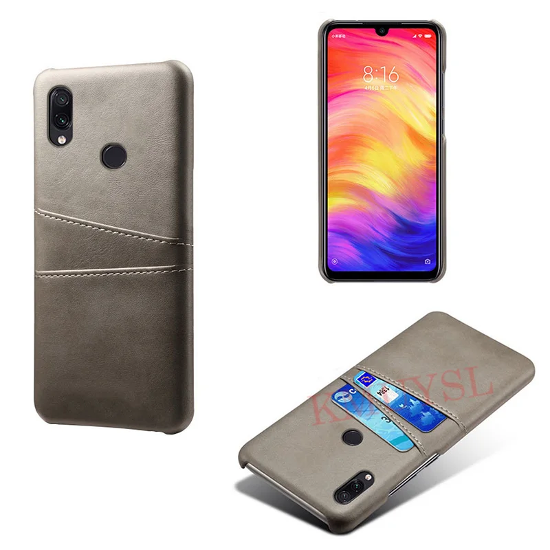 Держатель для карт чехол для телефона для Xiaomi Redmi Note 7 Redmi 7 Pro Чехол для Xiaomi Redmi 7 Y3 Redmi Note 7 Note7 Pro кожаный чехол - Цвет: 4