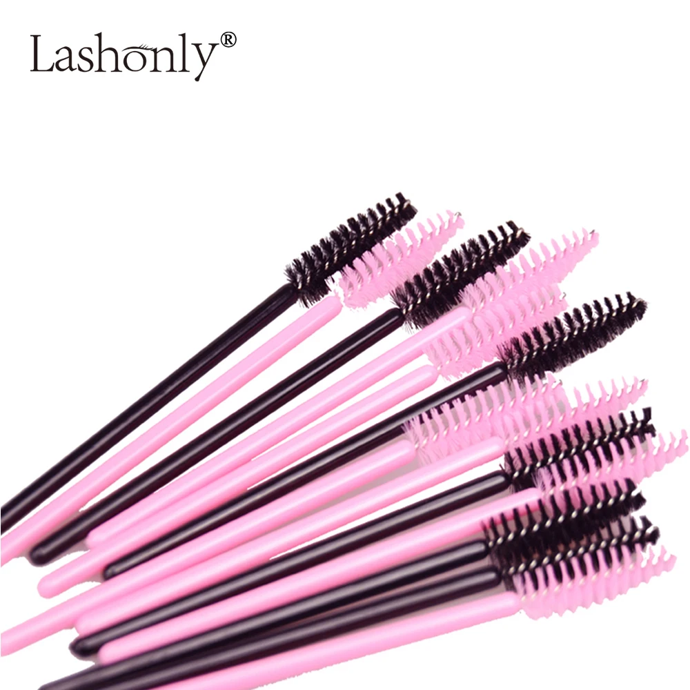 50pcs One-Off Disposable Eyelash Brush Mascara Applicator Wand makeup Brushes for Eyelash Extension MakeupTools