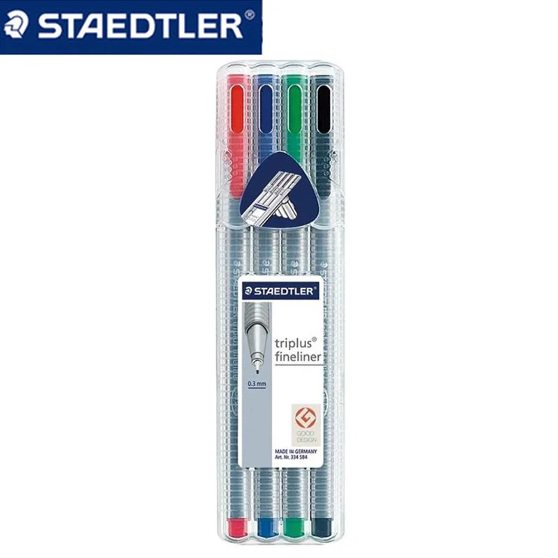 STAEDTLER 334 SB4 0 3 мм цвета набор гелевых ручек с точками для рисования художественный