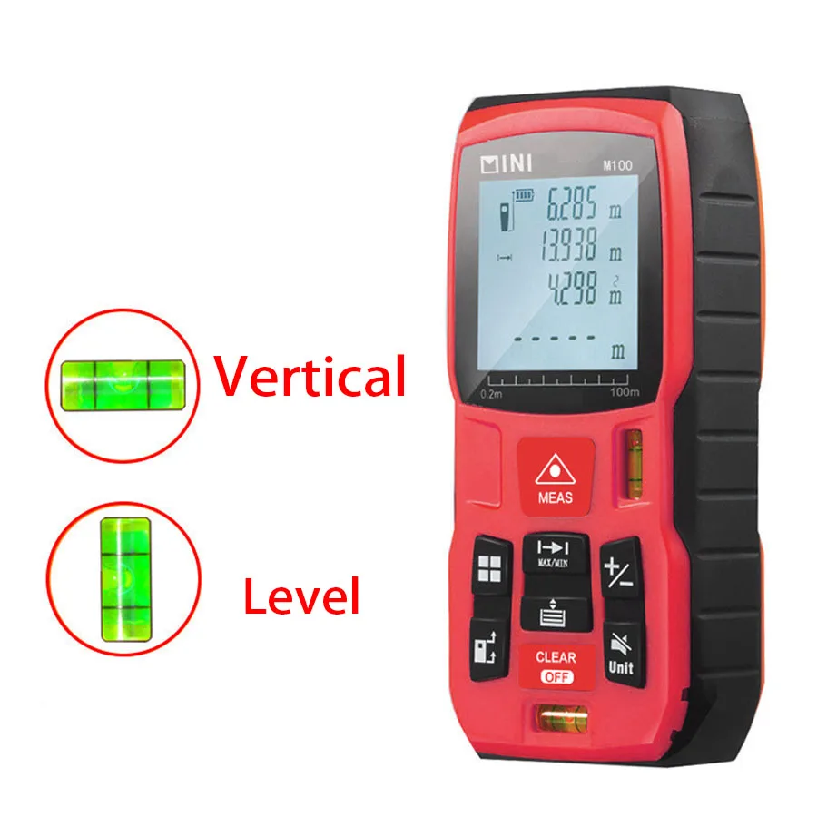 High Quality Mini Digital Laser Distance Meter 40m/60m/80m/100m Laser Rangefinder Laser Tape Measuring Diastimeter Tester Tool High Quality Mini Digital Laser Distance Meter 40m/60m/80m/100m Laser Rangefinder Laser Tape Measuring Diastimeter Tester Tool