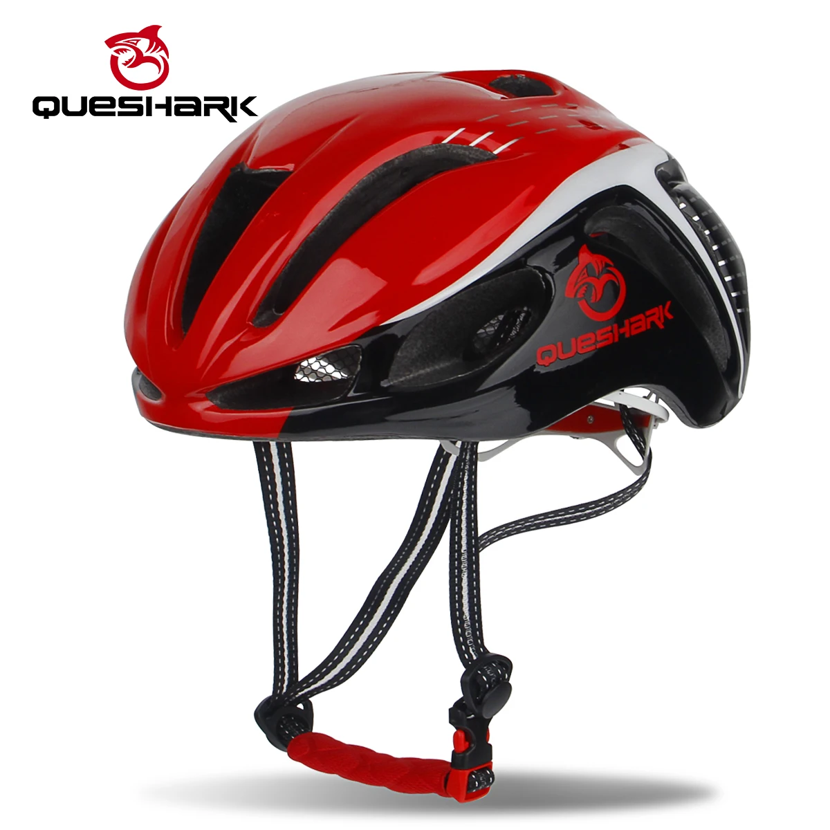 

QUESHARK Air Sports Mountain Road Bicycle Helmets Safety Racing Cycling Helmets MTB Bike Helmets with Inset Net for Men Women