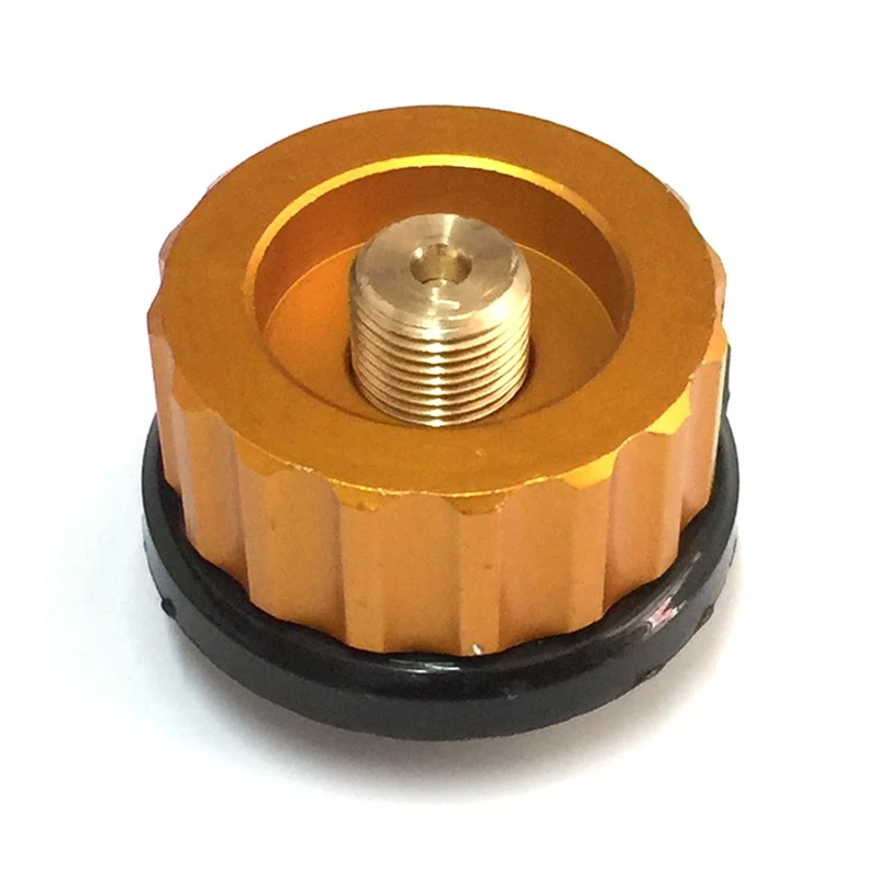 

Outdoor Camping Hiking Stove Burner Adaptor Split Type Furnace Converter Connector Auto-off Gas Cartridge Tank cylinder Adapter