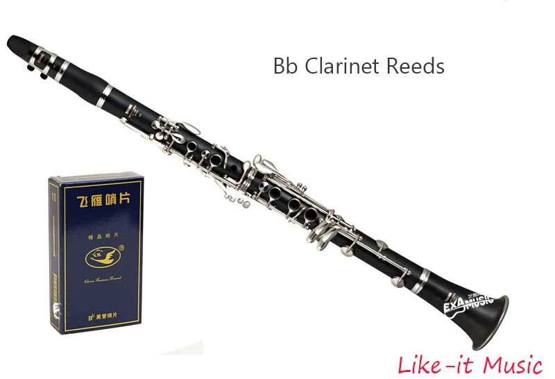 Flying Brand Bb Clarinet Reeds Strength 2# 2.5#and 3# Clarinet Accessories