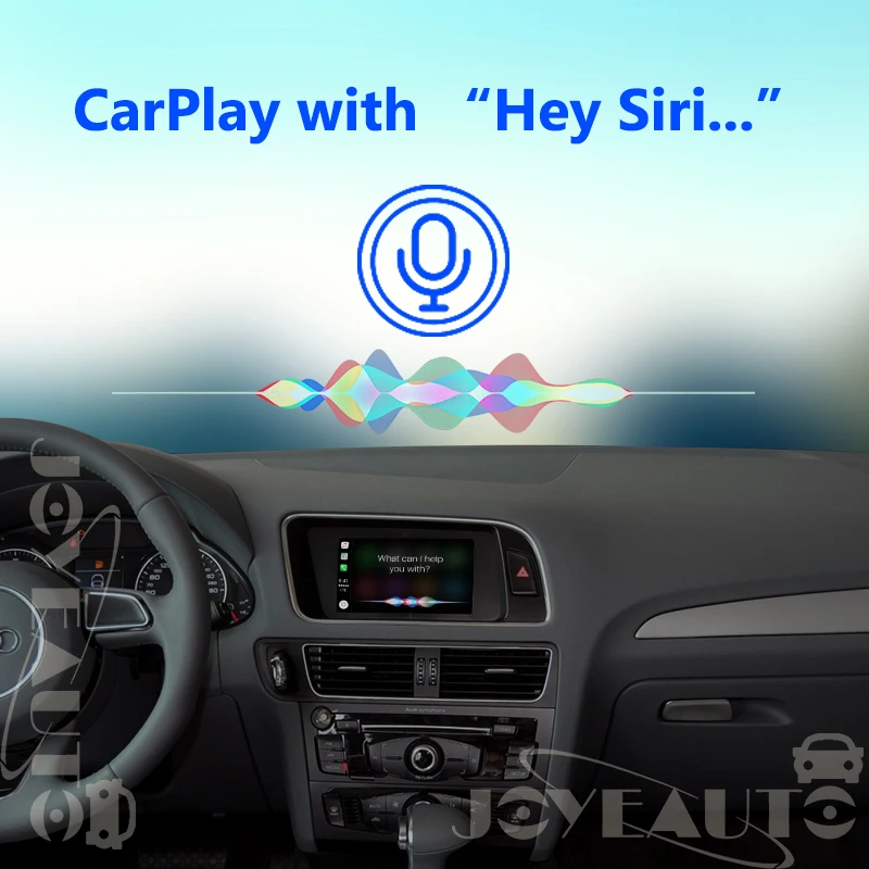 Joyeauto Wifi беспроводная Apple CarPlay автомобильная игра Android авто зеркало A4 A5 Q5 без MMI OEM