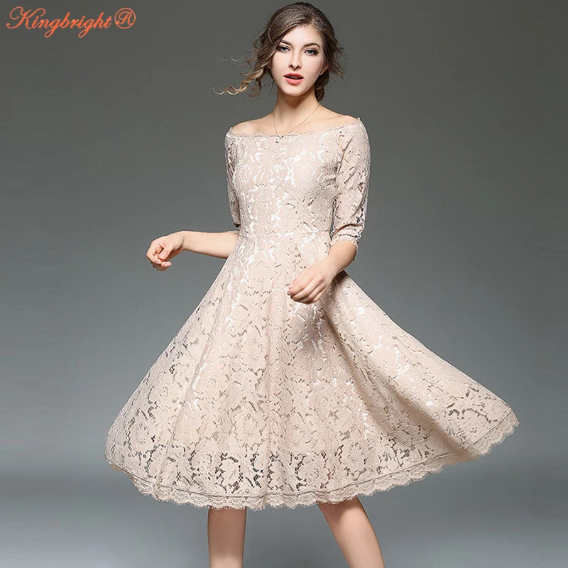 Черный хаки Цвет 2017 новая мода женская летняя обувь платье с рукавом 3/4