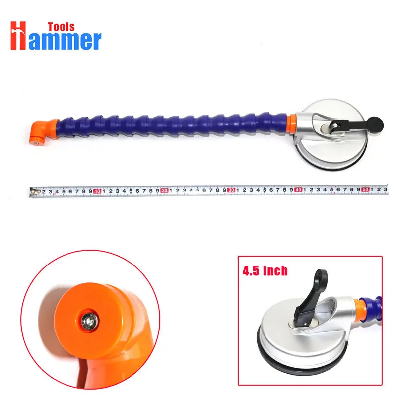 

PDR 4.5inch Hand Pump Suction Cup with plastic holder flexible gooseneck pipe for LED lamp