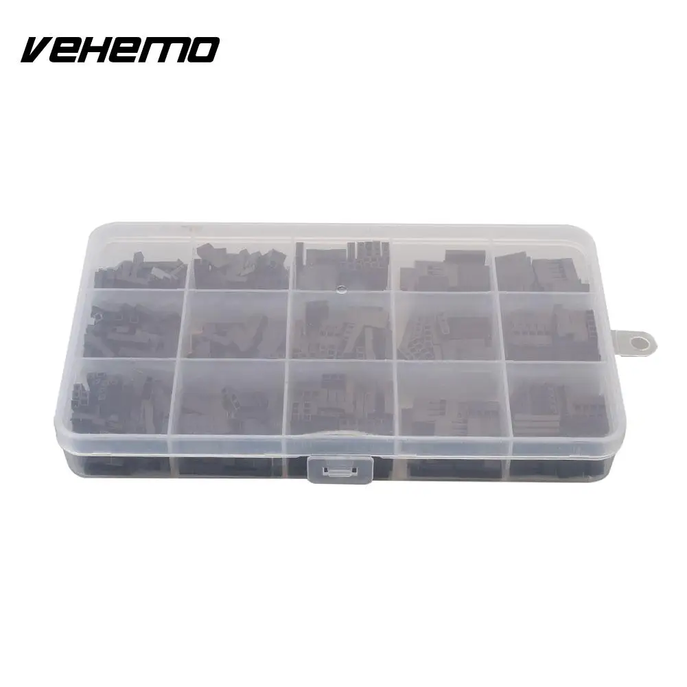 

Wire Jumper Housing Housing Premium Quality Shell Pin Header Wire Connector ABS 500PCS Durable Cover Black
