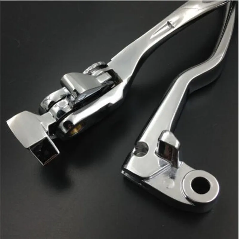 2x Chrome Brake Clutch Levers Motorcycle For Honda CBR 600RR 2003 2006