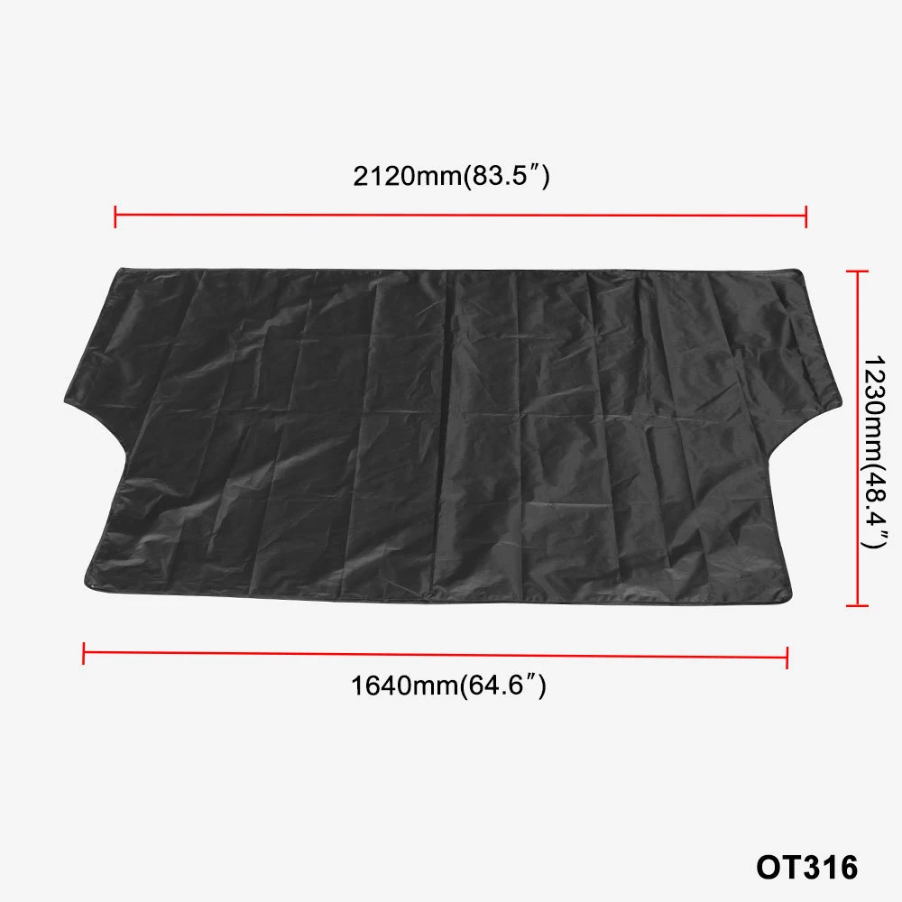 

Car Windshield Cover Waterproof Summer Anti-UV Sun 2120*1230mmDust Tarp Removable Covers for Truck SUV Auto Front Wind Shield