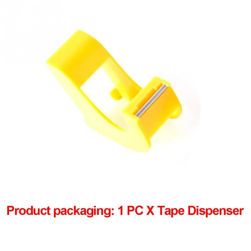 Практичный пластиковый для клейкой ленты дозатор Двусторонний Скотч держатель с