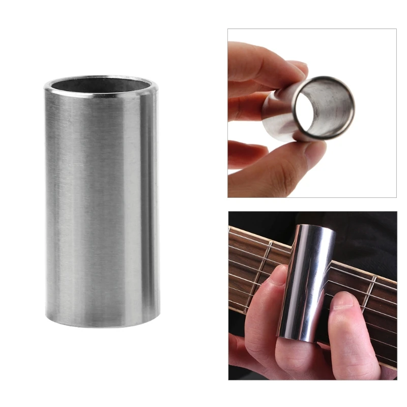 51mm Stainless Steel Tone Bar Guitar Slide Finger Knuck for Hawian