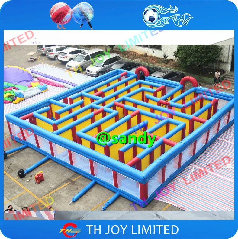 取扱 店 無料航空船 ビッグインフレータブル迷路タグゲームエアインフレータブル迷路アリーナ大人と子供のため空気迷路レーザータグ屋外 全品新品未開封 Shethpeb Com