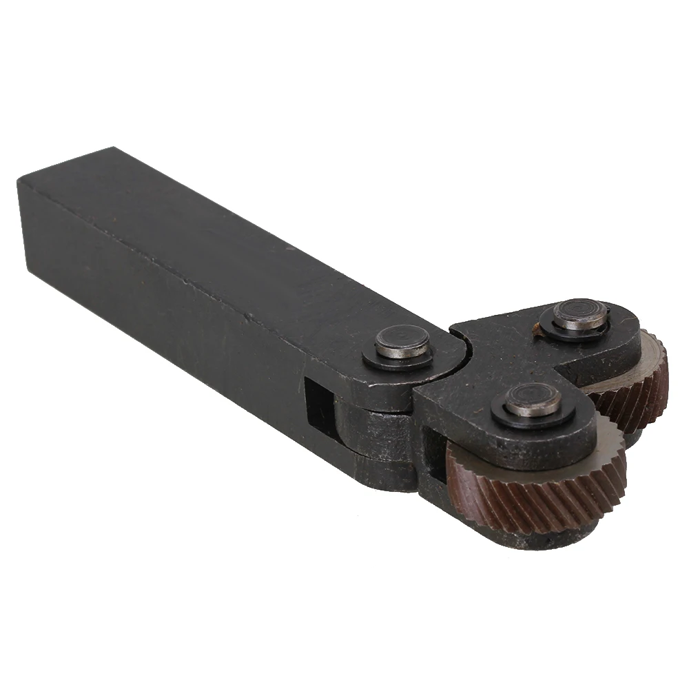 1 Set Of Dual Wheels 2.0mm Wheel Knurled For Knurling Holders Knife Textured Knurled Pitch Linear Knurl Grid Lines Knurling Tool