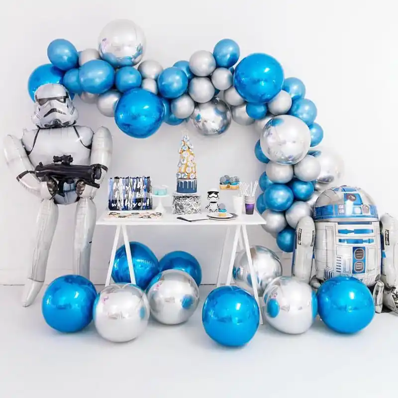 20шт Новые из блестящего металла жемчужные латексные воздушные шары толстые хромовые металлические цвета надувные гелиевые шары День рожде...