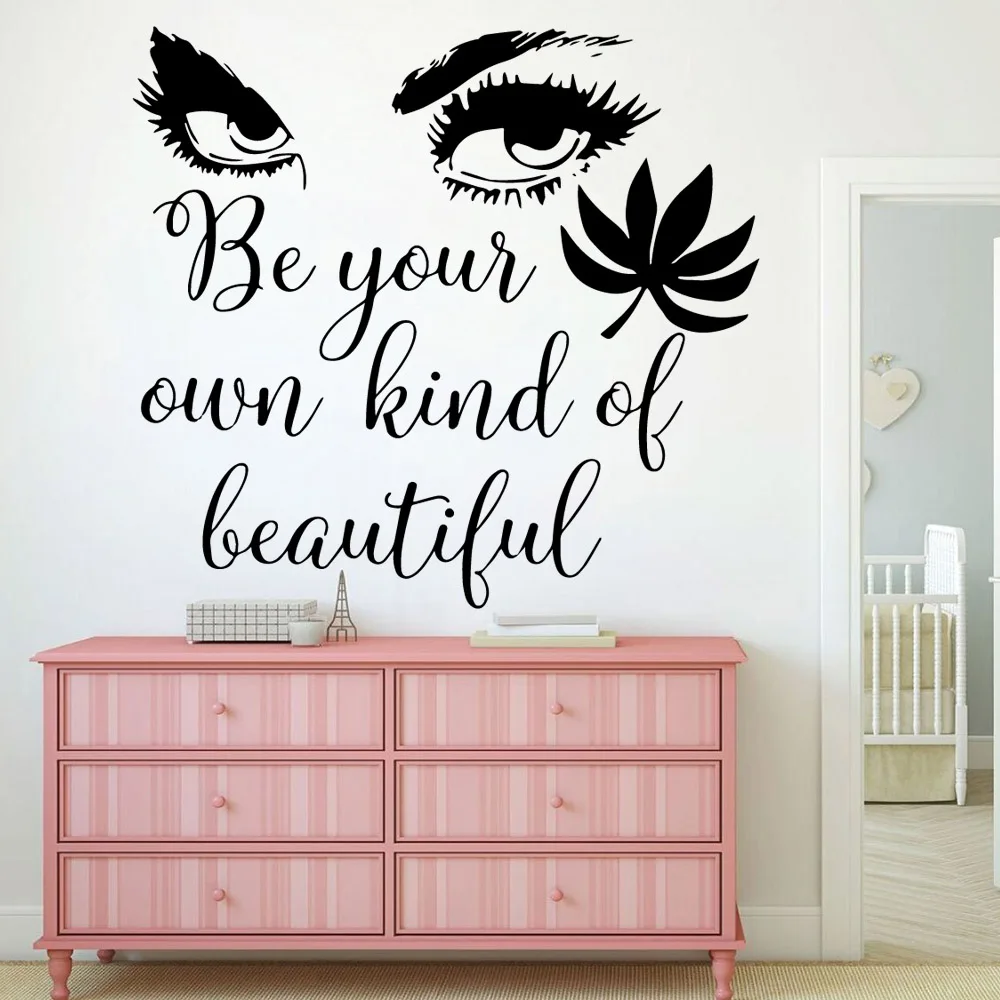 

Romantic eye salon Wall Stickers Animal Lover Home Decoration Accessories For Boys Bedroom Decals Removable Mural