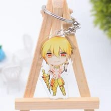 FGO брелок милый двухсторонний Gilgamesh Saber/Archer акриловый брелок Подвеска Аниме аксессуары брелок с фигурками из мультфильмов DBS1P