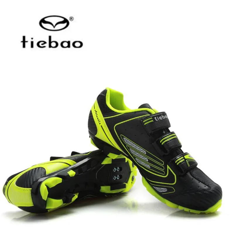 Tiebao mtb велосипедная обувь мужские кроссовки добавить педаль SPD набор chaussure vtt обувь для горного велосипеда самоблокирующаяся Спортивная велосипедная обувь