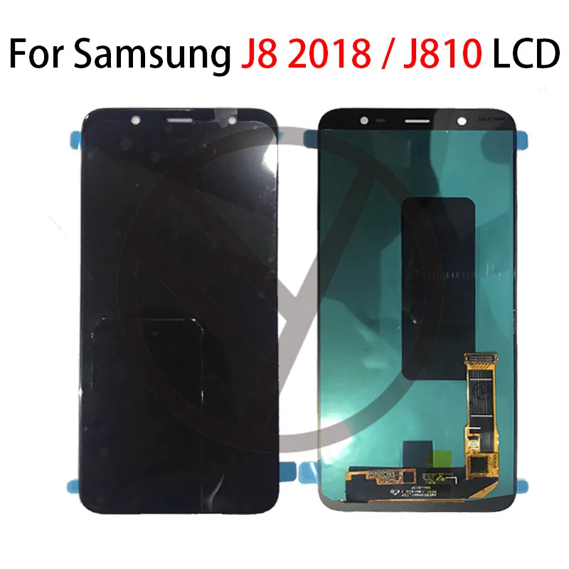 100 Test LCD Display For Samsung J8 2018 J810 LCD J810 LCD For Samsung
