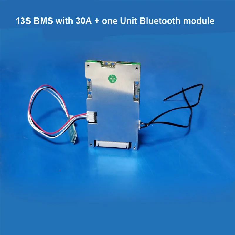 13S 48V литий-ионный умный Bluetooth BMS с 20 до 60A постоянным током 54,6 V печатная плата программного обеспечения для батареи электровелосипеда или батареи питания