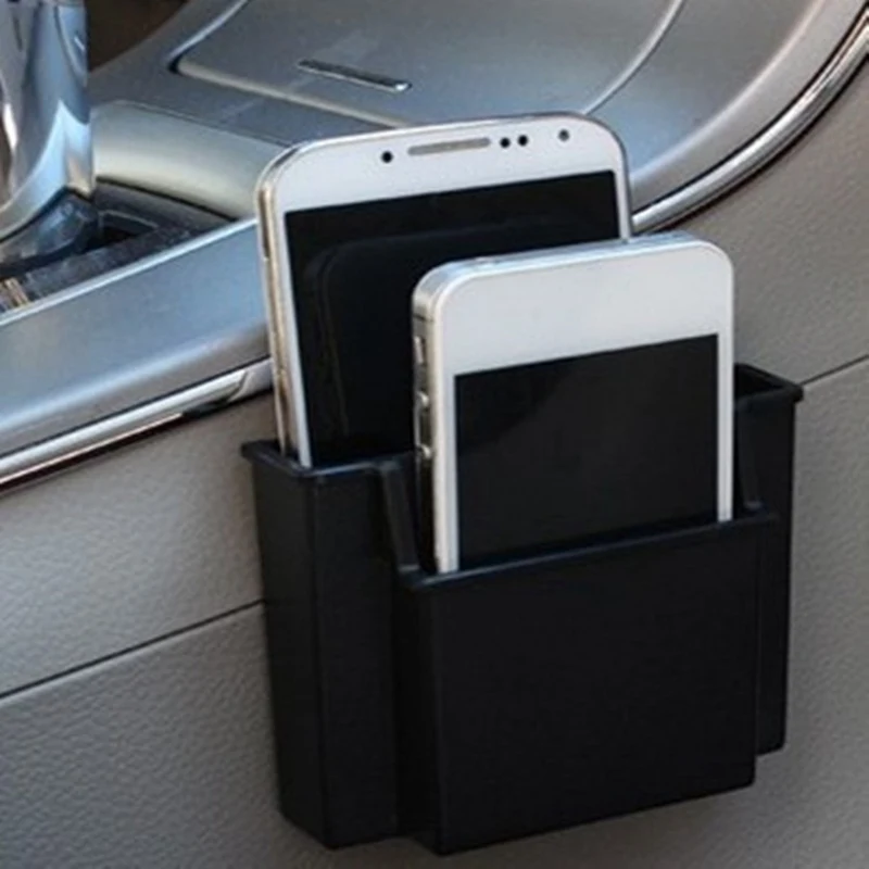

Mobile Phone Card Holder Air Outlet Mobile Phone Holder Multi-function Compartment Car Supplies Storage Box