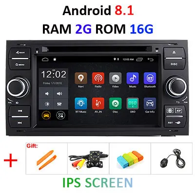 DSP ips 2 din Android 9,0 4G 64G Автомобильный gps для Ford Mondeo S-max Focus C-MAX Galaxy Fiesta transit Fusion подключение kuga dvd-плеер - Цвет: 8.0 2G 16G IPS-B