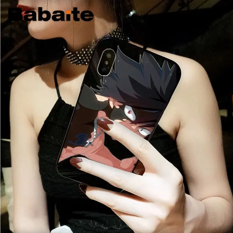 Bbabaite Сказочный хвост узор ТПУ Мягкие аксессуары для телефонов сотовый Чехол для телефона для iPhone 8 7 6 6S Plus 5 5S SE XR X XS MAX Coque Shell - Цвет: A5