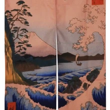 Принимаются индивидуальные заявки) Корея/Япония/Китай суши ресторан кухня подвесной дверной проем ткань занавес-гора Фуджи(85x140 см