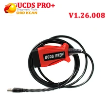 UCDS Pro+ v1.26008 диагностический инструмент для F0-rd UCDS pro замена для VCM II OBD кабель сканер UCDS PRO+ с бесплатной доставкой