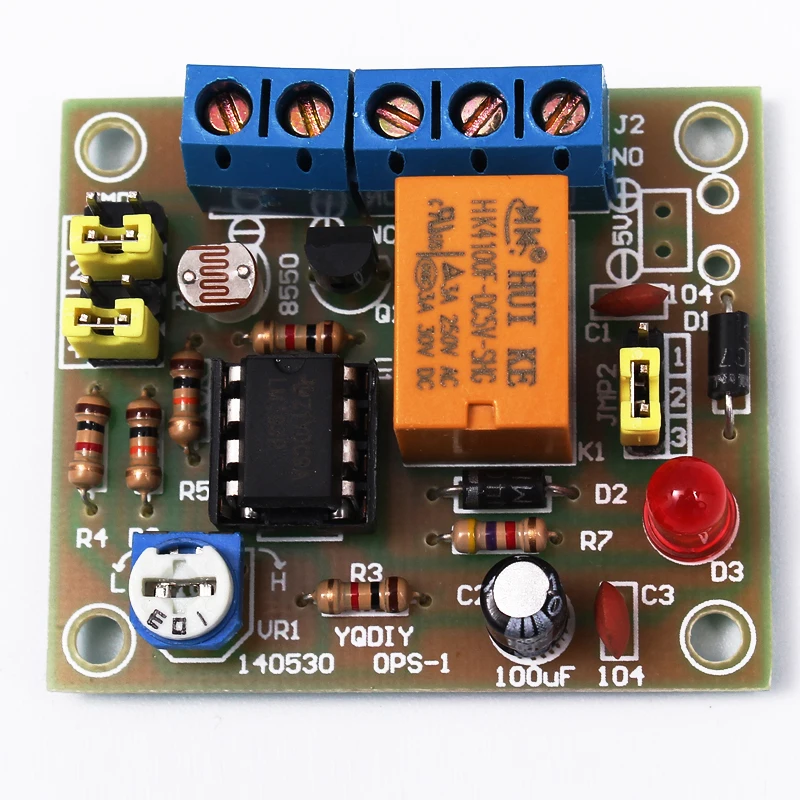 LM393 электронный DIY комплект светильник управляемый переключатель комплект светильник светочувствительный триггер выходной режим модуль Забавный DIY комплект
