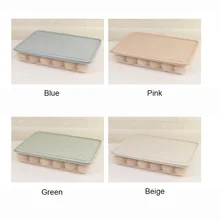 Наборный холодильник яйцо ящик для хранения 24 яйцо уход Кухня с пылезащитной крышкой, для хранения пищи коробка YU-дом