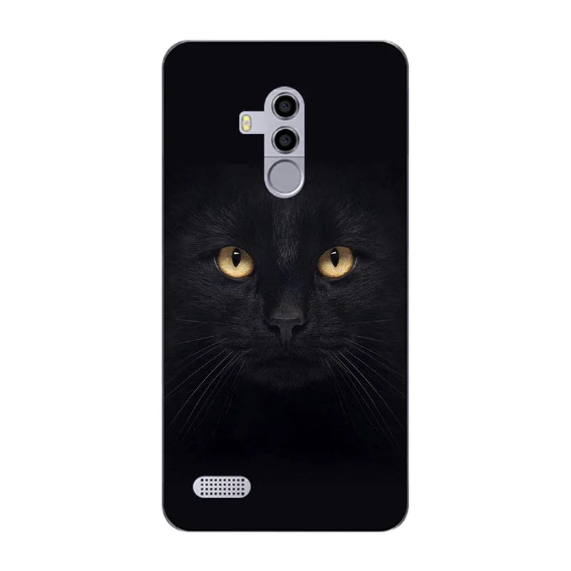 Милый модный чехол с цветочным рисунком для Leagoo T8S 5," чехол с рисунком для телефона мягкий чехол с изображением животных для Leagoo T8S 5,5" - Цвет: A128