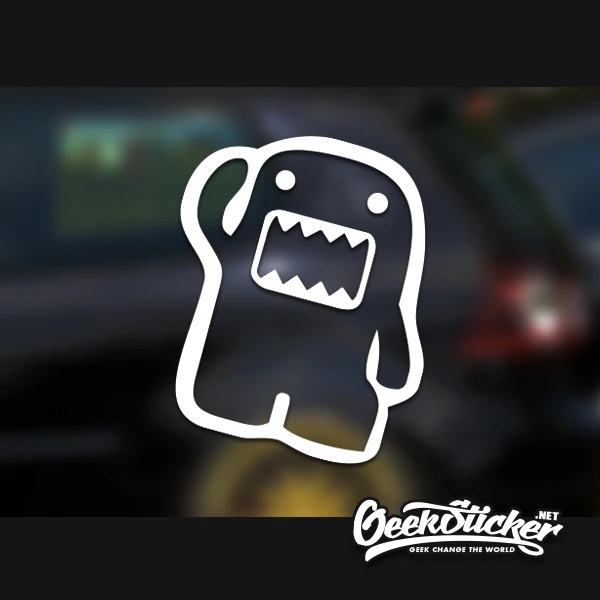 Стикеры для автомобиля Domo kun jdm hellafпышные Светоотражающие Водонепроницаемые